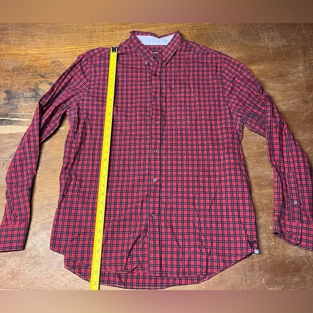 American Eagle Button Down Shirt - Red Flannel - Men’s Size X-Large